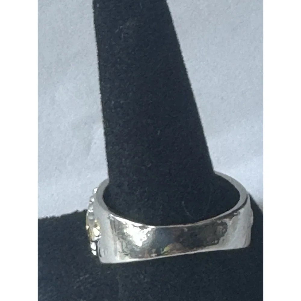 Spirit of the Warrior Two Tone Chief Ring Size 9 – New Without Tags